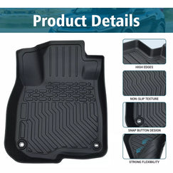 Platinum Shield 3D TPE All Weather Floor Mats For 2017-2022 Honda CR-V