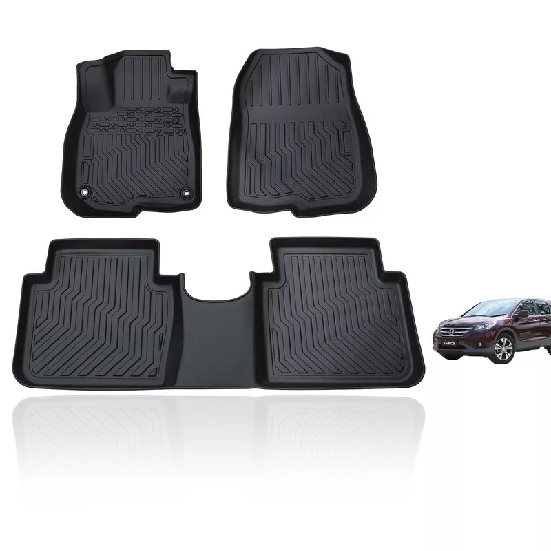 Platinum Shield 3D TPE All Weather Floor Mats For 2017-2022 Honda CR-V