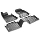 3W Cadillac XT4 2019-2024 Custom Floor Mats TPE Material & All-Weather Protection Vehicles & Parts 3Wliners 2019-2024 XT4 2019-2024 1st&2nd Row Mats