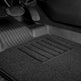 3W Ford F150 Custom Floor Mats F-150 Lightning SuperCrew Cab 2015-2024 (Cut to Fit with Under-Seat Storage) TPE Material & All-Weather Protection Vehicles & Parts 3Wliners   