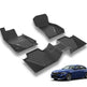 3W BMW 3 Series 2019-2023 Custom Floor Mats TPE Material & All-Weather Protection Vehicles & Parts 3Wliners   