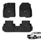 3W Honda CR-V 2023-2024 Custom Floor Mats / Trunk Mat TPE Material & All-Weather Protection Vehicles & Parts 3Wliners 2023-2024 CR-V 2023-2024 1st&2nd Row Mats
