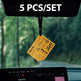 3W Scented Sachet Premium Air Freshener Audio Accessories 3Wliners 5-Pack  