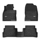 Mazda CX-5 2017-2024 Custom Floor Mats TPE Material & All-Weather Protection Vehicles & Parts 3Wliners 2017-2024 CX-5 2017-2024 1st&2nd Row Mats