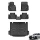 3W BMW X3 30iX3 M40iX3 30eX3M 2018-2024 Floor Mats & Cargo Mats TPE Material & All-Weather Protection Vehicles & Parts 3Wliners 2018-2024 X3 2018-2024 1st&2nd Row+Trunk Mat
