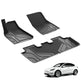3W Tesla Model Y 2020-2023 Custom Floor Mats / Trunk Mats TPE Material & All-Weather Protection 5-Seater Vehicles & Parts 3Wliners 2020-2023 Model Y 2020-2023 1st&2nd Row Mats