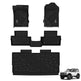 3W Ford Bronco 2-Door 2021-2024 Floor Mats Trunk Mats TPE Material & All-Weather Protection Vehicles & Parts 3Wliners 2021-2024 2-Door 2021-2024 1st&2nd Row Mats+Trunk Mat